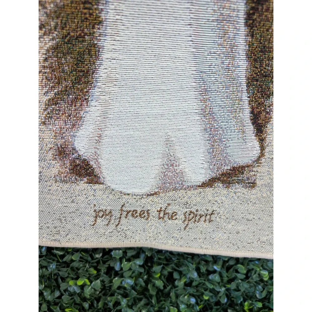 Willow Tree Angel of Joy Woven Tapestry Bannerette Wall Hanging 13x18 SP3038